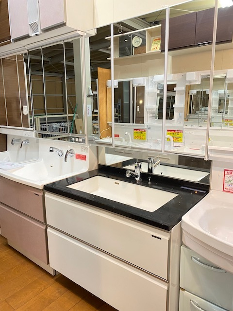 アウトレット洗面台 アウトレット建材王国 カスガイ建鉄有限会社
